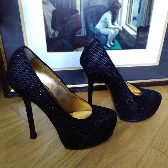 YSL TRIBUTE  pump Black Metallic - Picture 4 of 10